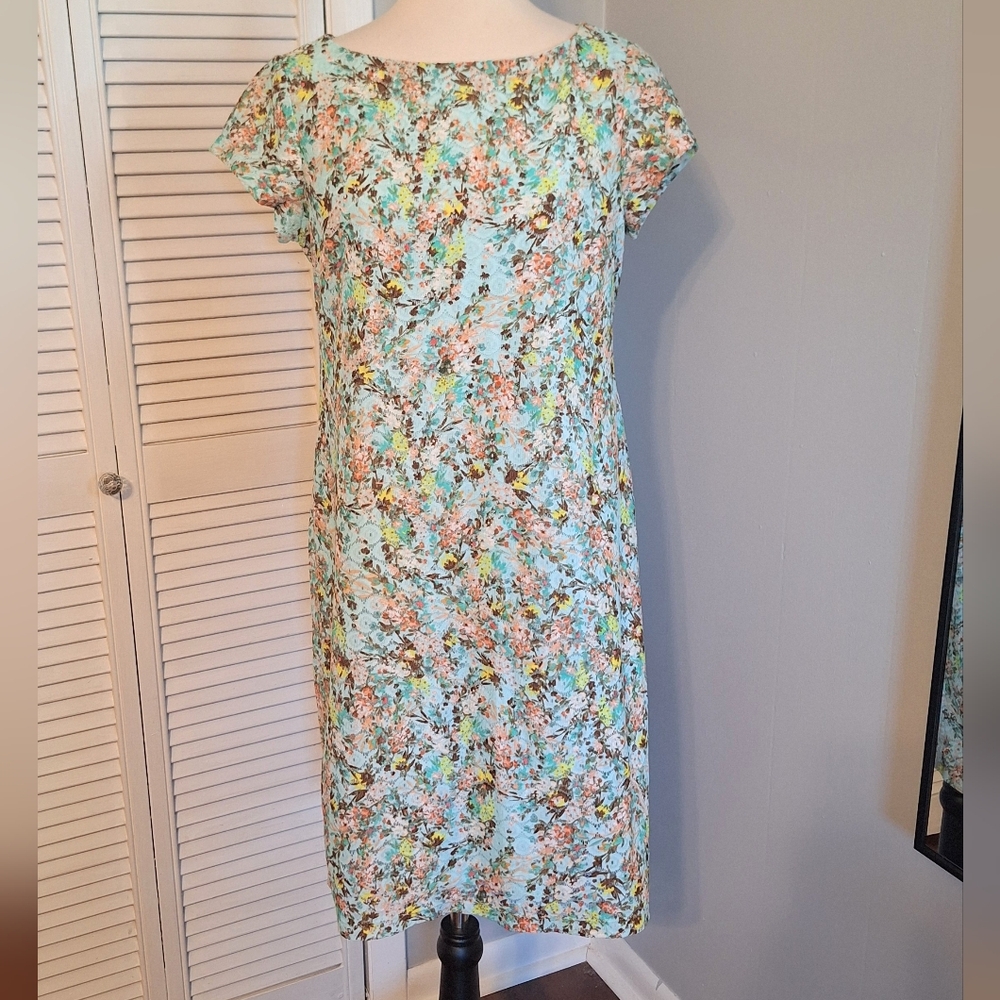 Shelby & Palmer Floral Lace Dress Sz 6 *C6